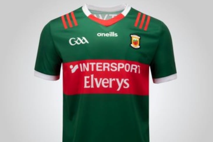 What's the story with the new Mayo GAA jersey that's on Twitter