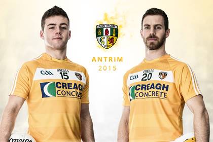 antrim gaa jersey