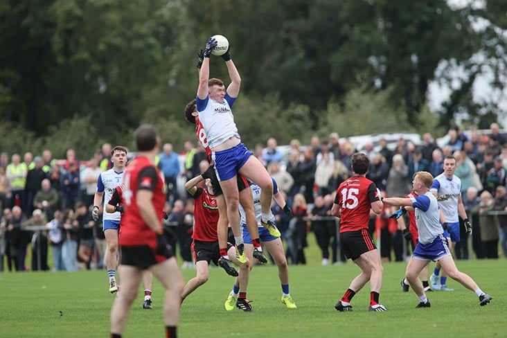 Junior B FC final: Five-star Stafford inspires Kilmainhamwood to title