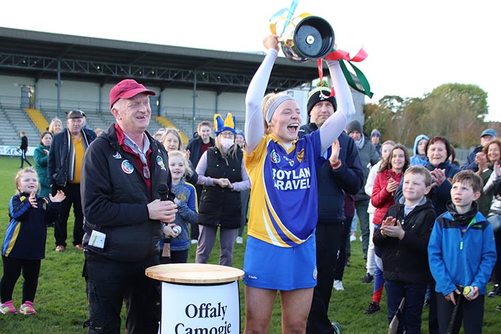 St Rynagh's St Rynagh's complete Offaly camogie five-in-a-row - HoganStand