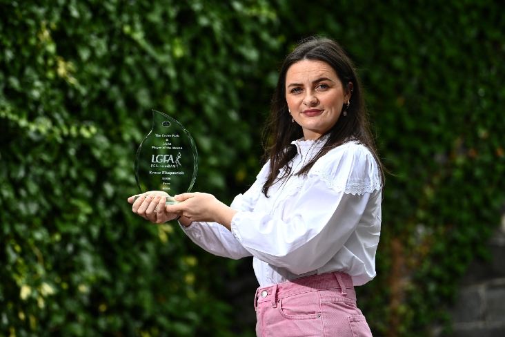 Erone Fitzpatrick of Laois is the LGFA Player of the Month for June