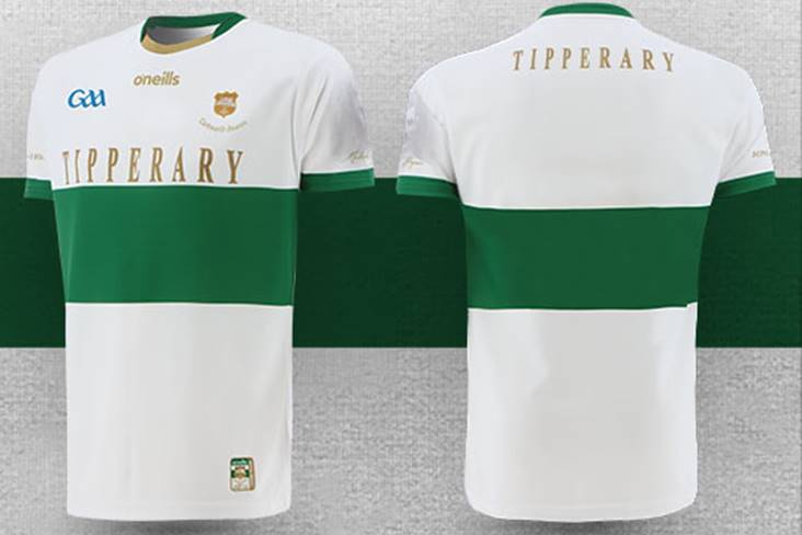 white and green jersey